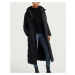 WE Fashion Zimný kabát  čierna