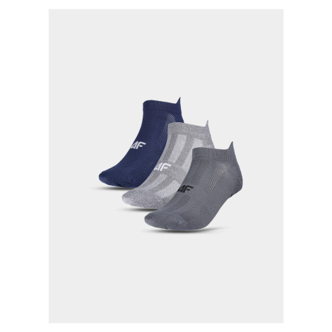 Men's Sports Socks Under the Ankle 4F - Multicolored