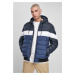 Colorblock Bubble Jacket Midnight/Navy Blue