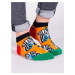 Yoclub Unisex's Ankle Funny Cotton Socks Patterns Colours SKS-0086U-A600