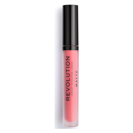 Makeup Revolution  Matte Lip Gloss - 138 Excess  Lesky na pery Ružová