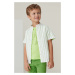 Detská košeľa Mayoral zelená farba