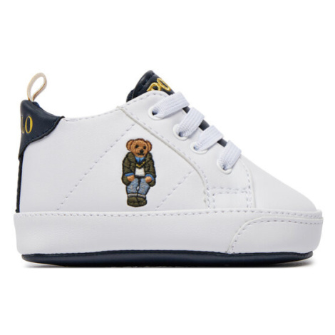 Polo Ralph Lauren Sneakersy RL00202111 L Biela