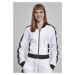 Women's jacket with wht/blk/wht button closure