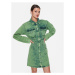 Gestuz Džínsové šaty Skyegz 10906800 Zelená Regular Fit