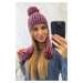 Women's cap with long ears Emma K343 pink