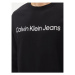 Calvin Klein Jeans Mikina J30J322549 Čierna Regular Fit