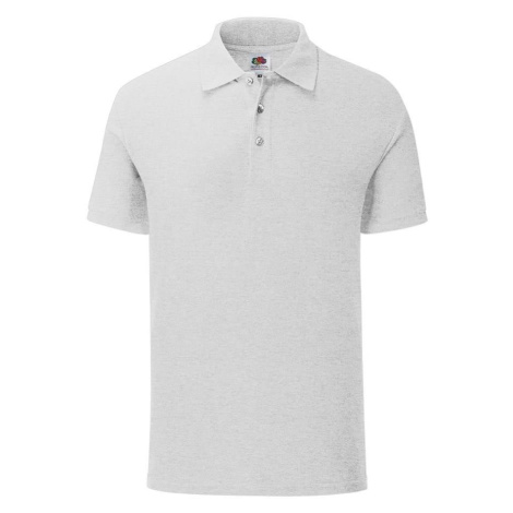 Light grey men's shirt Iconic Polo Friut of the Loom Fruit of the loom