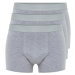 Trendyol Gray Melange 3 Pack Basic Plain Cotton Boxers