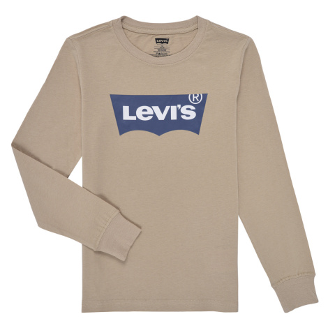 Levis  LVB L/S BATWING TEE  Tričká s dlhým rukávom Béžová Levi´s