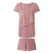 esmara® Dámske krátke pyžamo s otvorom na dojčenie (bledoružová)