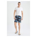 DEFACTO Regular Fit Palm Print Swimming Short