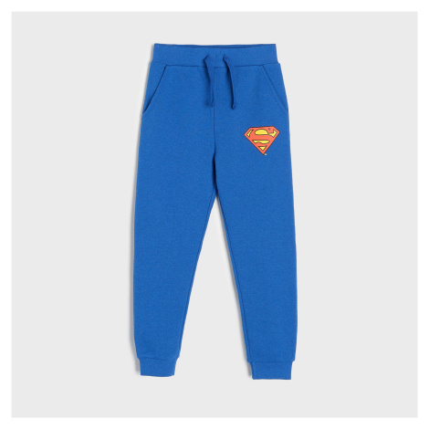 Sinsay - Jogger tepláky Superman - Modrá