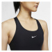 Nike SWOOSH BRA PAD Dámska športová podprsenka, čierna, veľkosť