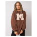 Brown hoodie