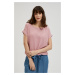 Women's T-shirt MOODO - powder pink