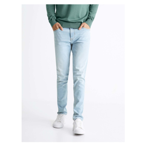 Pánske džínsy skinny Celio