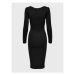 ONLY Úpletové šaty Rachella 15272597 Čierna Slim Fit