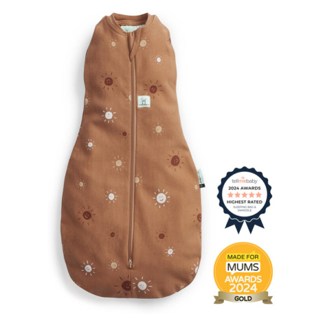 ERGOPOUCH - Zavinovačka a vak na spanie 2v1 Cocoon Sunny 3-6 m, 6-8 kg, 0,2 tog