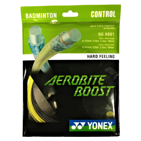 Bedmintonový výplet Aerobite Boost čierno-žltý Yonex