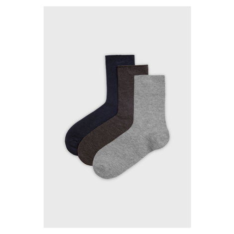 3 PACK Bavlnené ponožky Monaq II vysoké Ysabel Mora