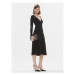 Pinko Úpletové šaty Coccodrillo 102023 A18P Čierna Regular Fit