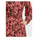 Fransa Košeľové šaty 20612464 Ružová Regular Fit