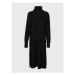 Vero Moda Úpletové šaty Newwind 10273089 Čierna Relaxed Fit