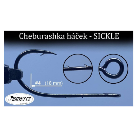 Jigovkycz cheburashka háček sickle - 5/0