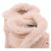 Detské členkové zimné topánky MOON BOOT CRIB SUEDE, 003 pale pink