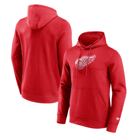 Detroit Red Wings pánska mikina s kapucňou Primary Logo Graphic Hoodie Athletic Red