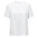 Only  T-Shirt  S/S Tee -Noos - White  Mikiny Biela