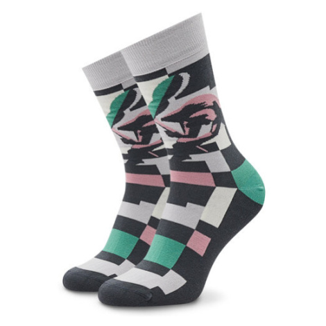 Stereo Socks Ponožky Vysoké Unisex Attraction Thames Farebná