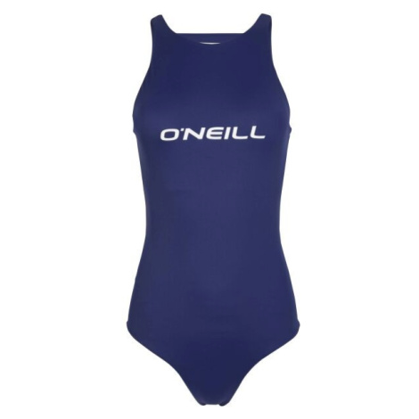 O'Neill LOGO SWIMSUIT Dámske jednodielne plavky, tmavo modrá, veľkosť