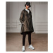 Kabát Karl Lagerfeld Jacquard Anorak W/ Hood