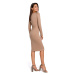 Šaty model 18073843 Beige XXL - STYLOVE