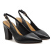 Tommy Hilfiger Sandále Th Block High Heel Pump FW0FW08289 Čierna