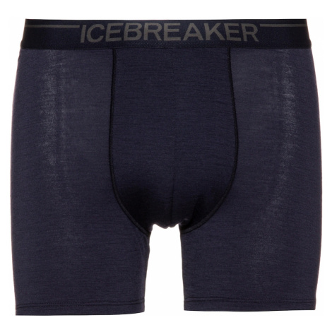 ICEBREAKER Boxerky 'Anatomica'  tmavomodrá / hnedá / baklažánová Icebreaker Merino