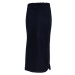 Tommy Hilfiger REGULAR TAPE MIDI LONG SKIRT Dámska sukňa, tmavo modrá, veľkosť