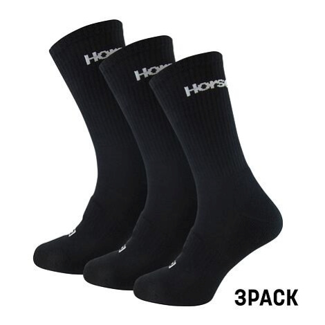 HORSEFEATHERS Ponožky Delete Premium Wmns 3Pack - black BLACK