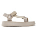 Calvin Klein Jeans Sandále Sandal Velcro Webbing Dc YW0YW01353 Béžová