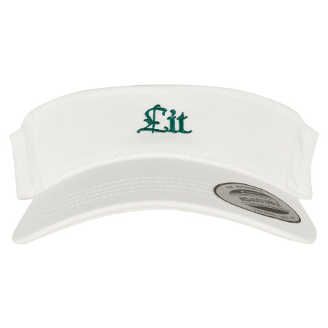 LIT Visor white mister tee