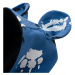 Dojčenský bavlnený overal s kapucňou a uškami New Baby Paw modrý, veľ:56 , 20C46226