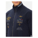 Aeronautica Militare Mikina 241FE1879F419 Tmavomodrá Regular Fit