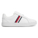 Tommy Hilfiger Sneakersy Essential Court Sneaker Stripes FW0FW07779 Biela