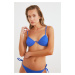 Trendyol Blue Underwire Gipeal Bikini Top