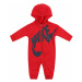 Nike Sportswear Overal 'BABY FRENCH TERRY“ALL DAY  PLAY” COVERALL'  červená