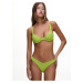 Pull&Bear Bikinový top  limetová