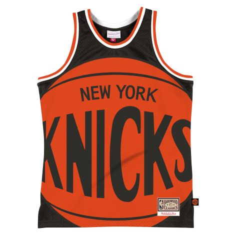 Mitchell & Ness Blown Out Fashion Jersey New York Knicks Black - Pánske - Dres Mitchell & Ness -