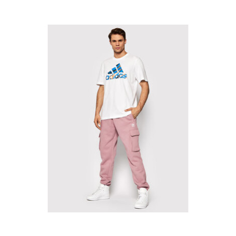 Adidas Teplákové nohavice adicolor Essentials Trefoil Cargo HE6988 Ružová Slim Fit